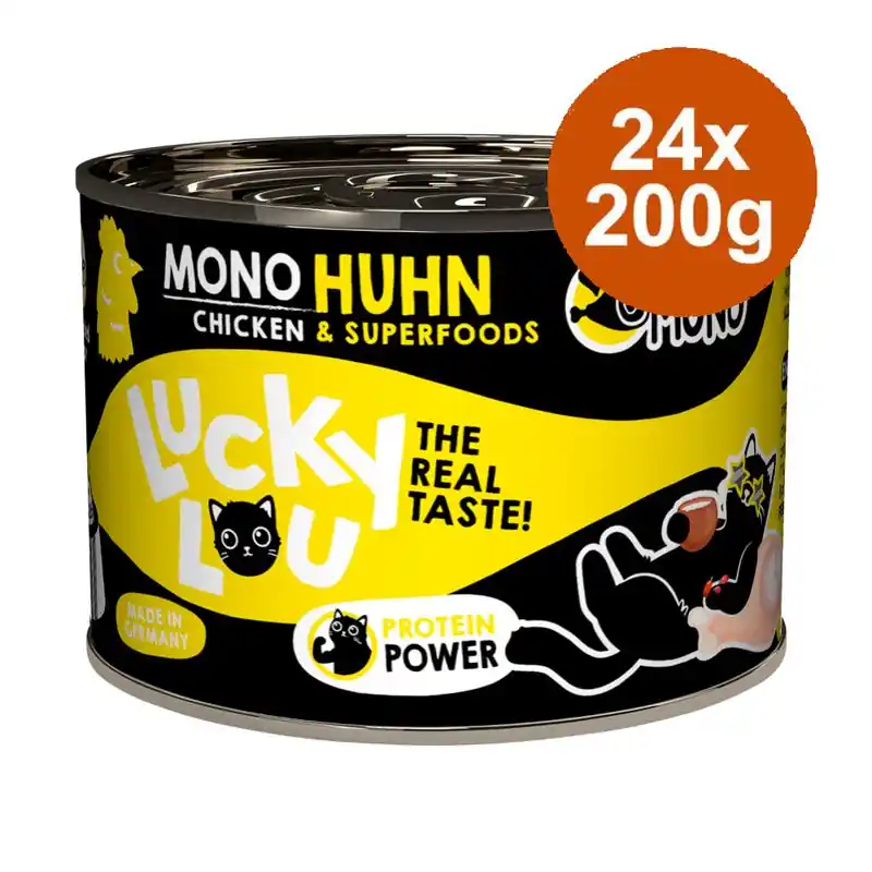Lucky Lou SuperMono² gazdaságos csomag 24 x 200 g Prémium