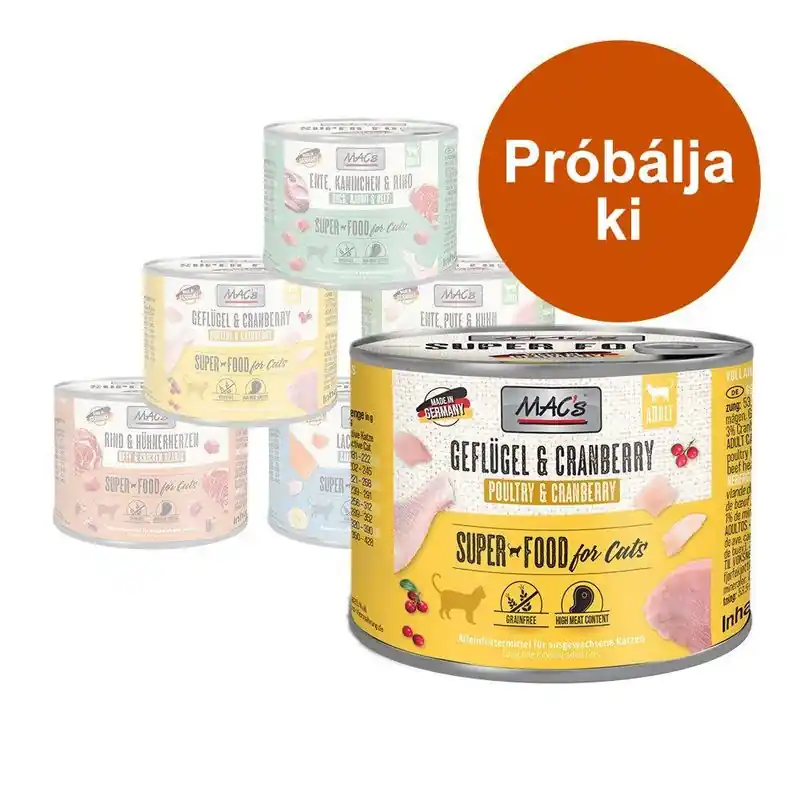 Akció MAC´s Cat vegyes próbacsomag