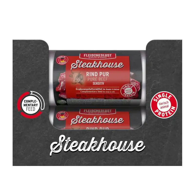 Fleischeslust Steakhouse Sensitive 12 x 500 g Árengedmény