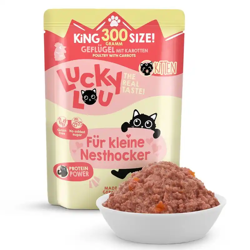 Utolsó esély Lucky Lou Lifestage Kitten 6 x 300 g