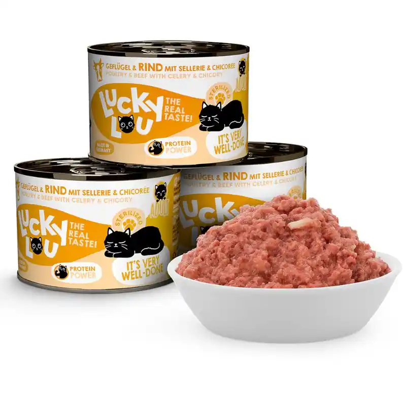 Csak ma Lucky Lou Sterilized 6 x 200 g