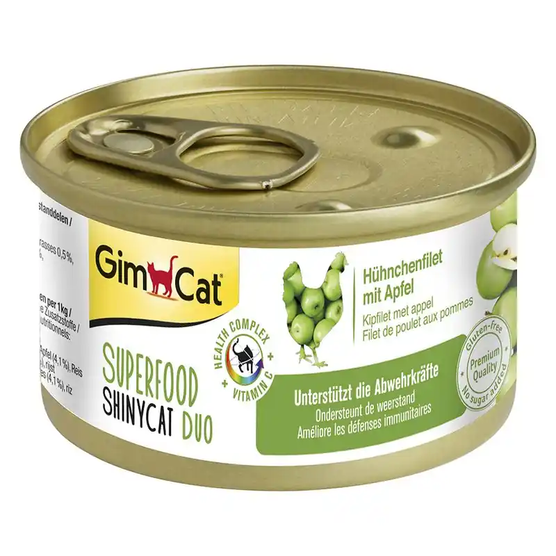 GimCat Superfood ShinyCat Duo próbacsomag 6 x 70 g Gyors szállítás