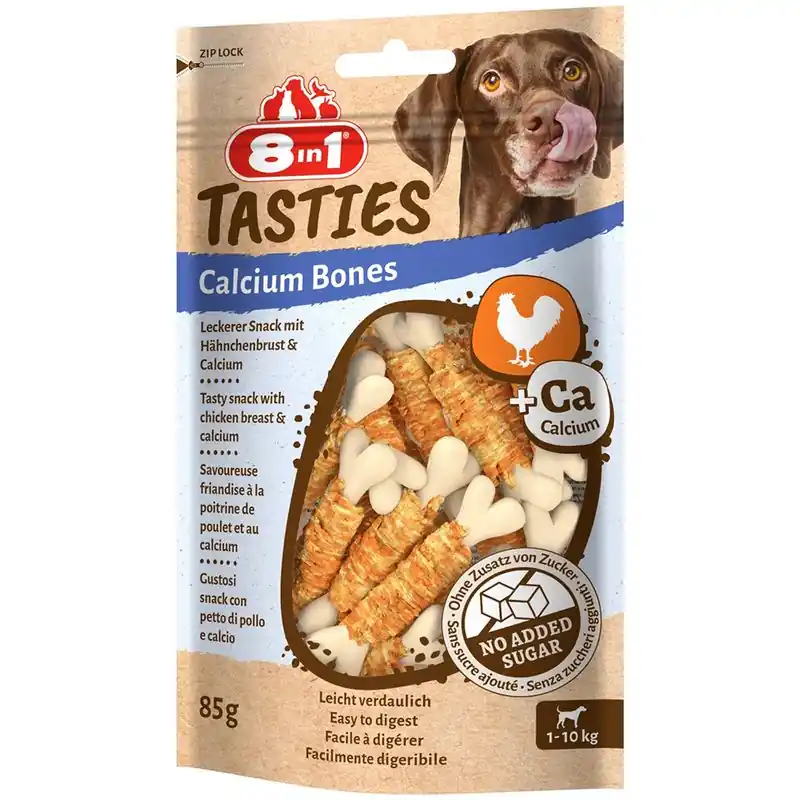 Árcsökkenés 8in1 Tasties Calcium Bones csirke