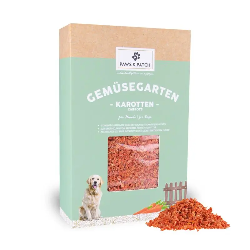 PAWS & PATCH Gemüsegarten sárgarépapehely Kihagyhatatlan ajánlat