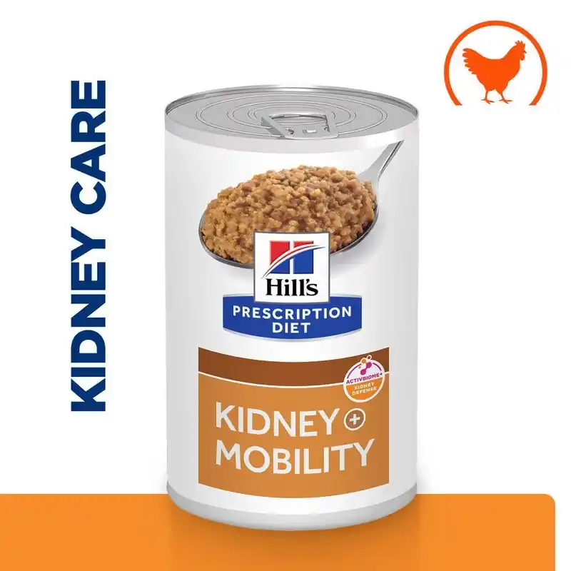Hill‘s Prescription Diet k/d + Mobility csirke kutyatáp Akció