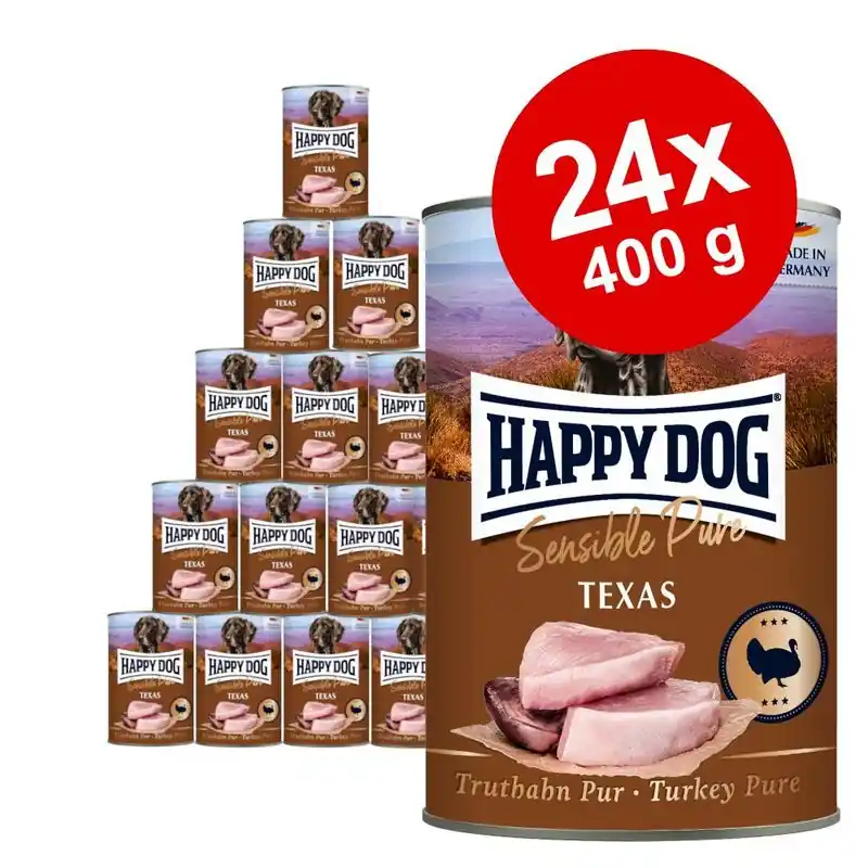 Olcsó Happy Dog Sensible Pure gazdaságos csomag 24 x 400 g