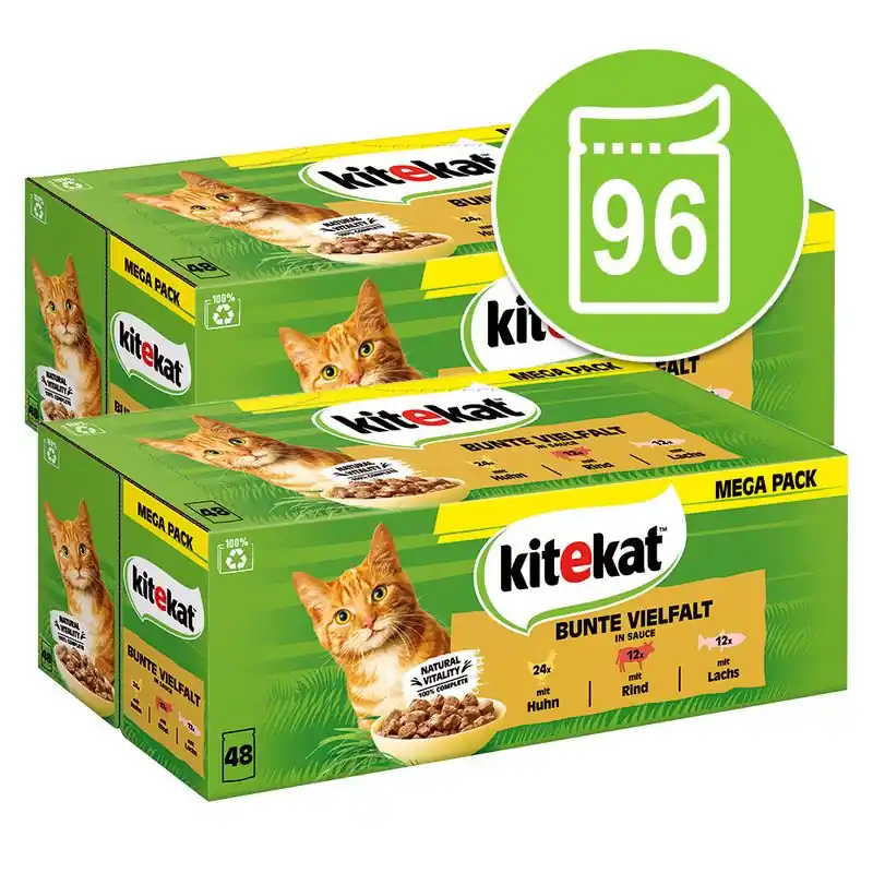 Prémium Kitekat frissentartó tasakban 96 x 85 g