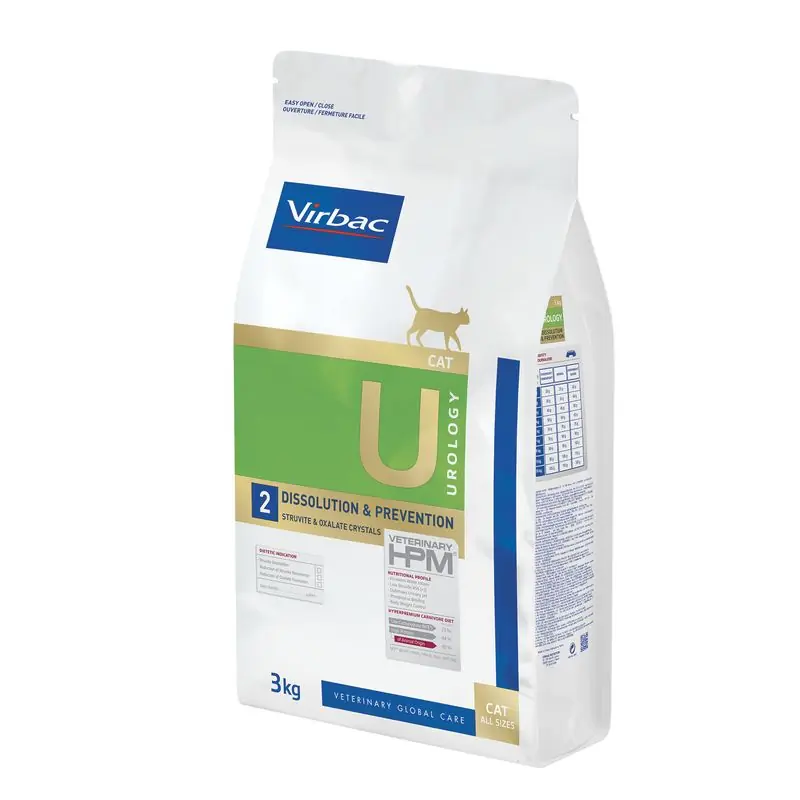 Virbac Veterinary HPM Cat Urology Dissolution & Prevention U2 Újdonság