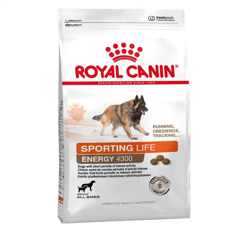 Vedd meg online Royal Canin Sporting Life Energy Trail 4300