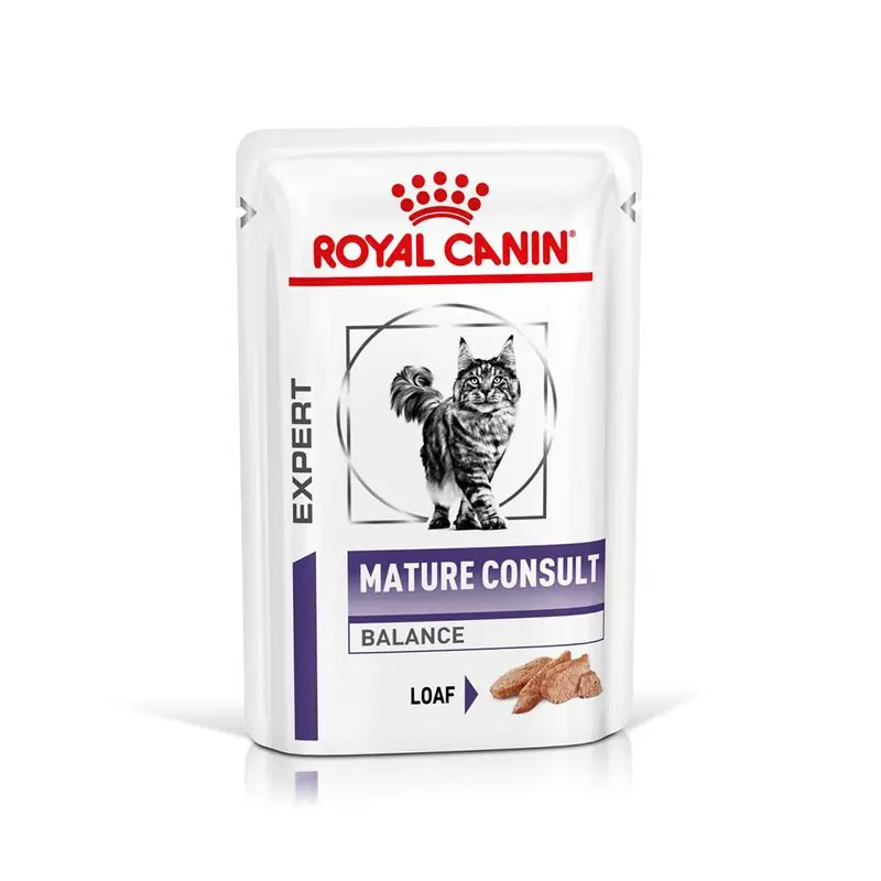 Gyors szállítás Royal Canin Expert Feline Mature Consult Balance Mousse