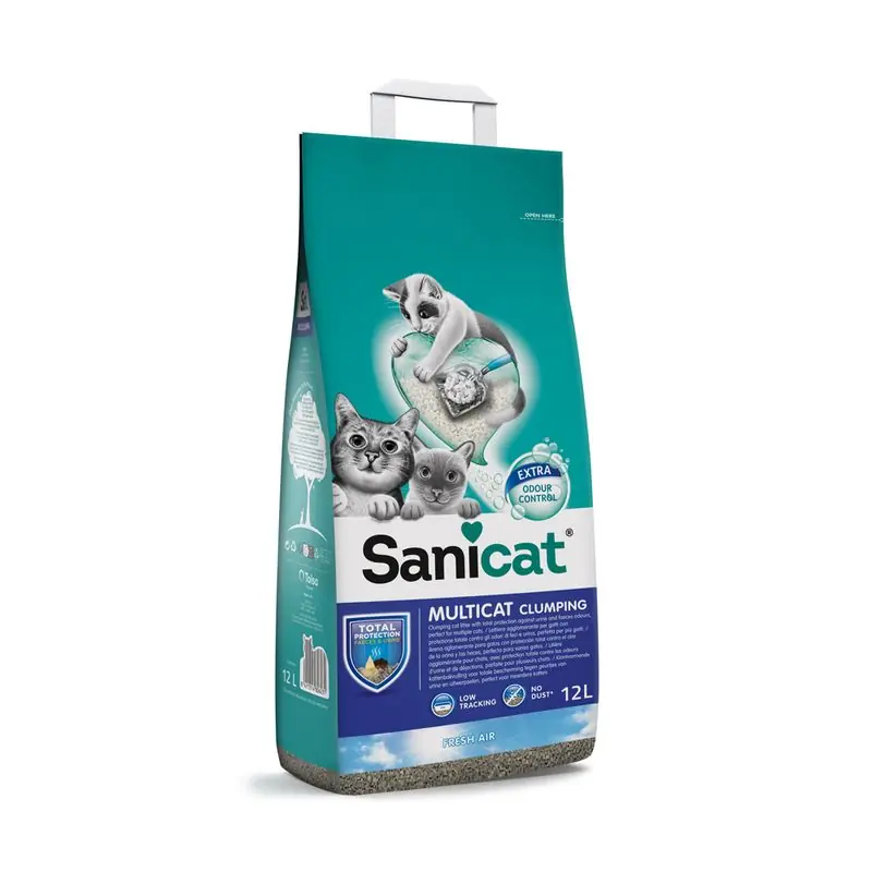 Kiárusítás Sanicat Clumping Multicat macskaalom