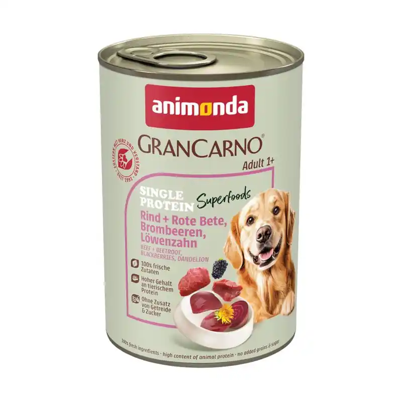 Olcsóbb animonda GranCarno Adult Superfoods 6 x 400 g