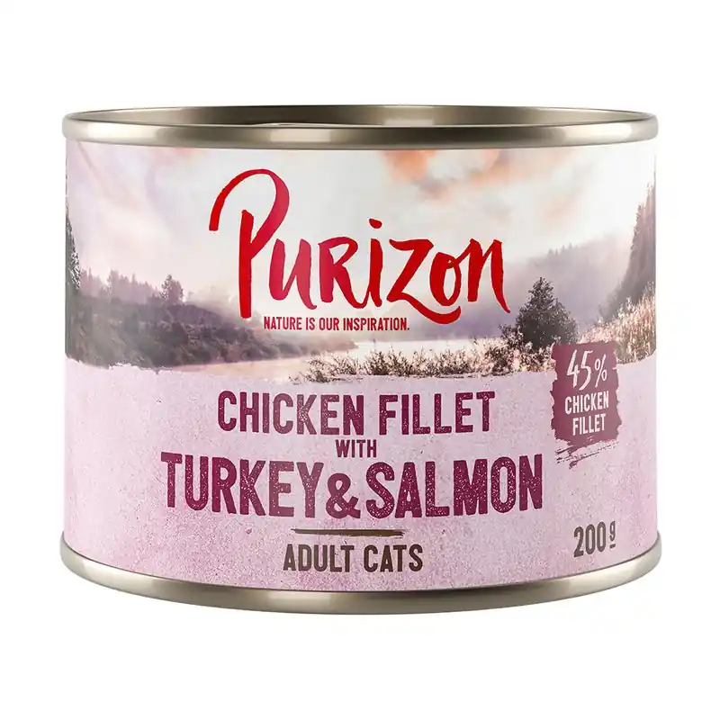 Vedd meg online Purizon Adult 6 x 200 g - gabonamentes