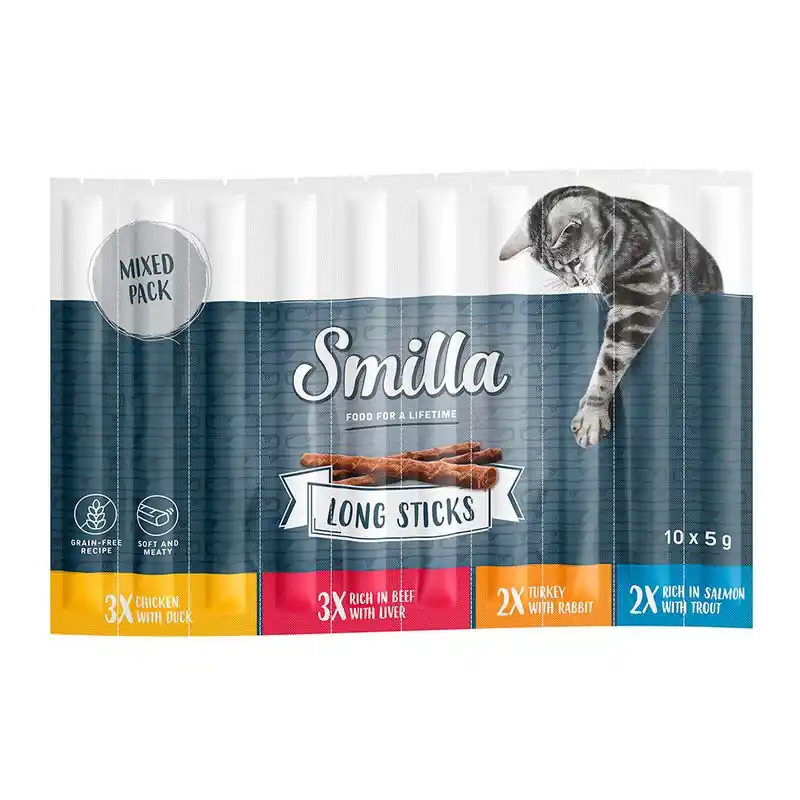Vedd meg most Smilla Long Sticks 10 x 5 g