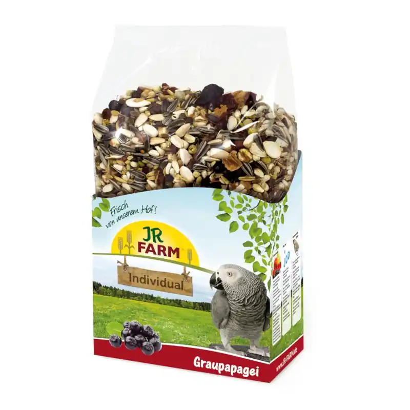 Akciós ár JR Farm Individual szürke papagáj eledel