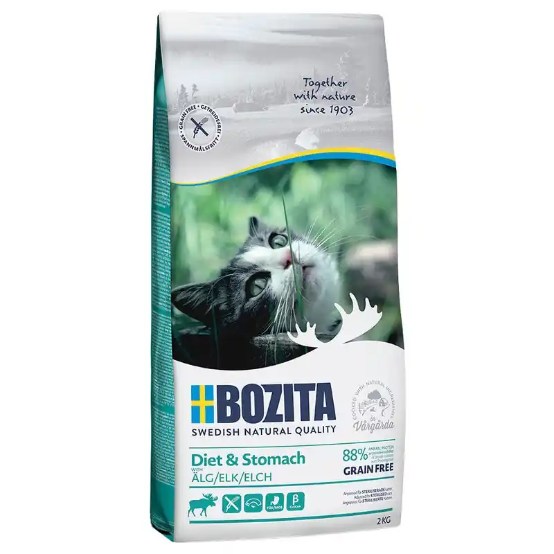 Kedvezményes ár Bozita Grainfree Diet & Stomach jávorszarvas