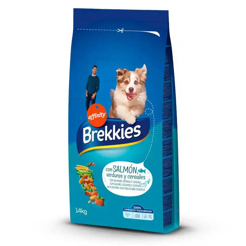 Kiárusítás Brekkies Dog lazac