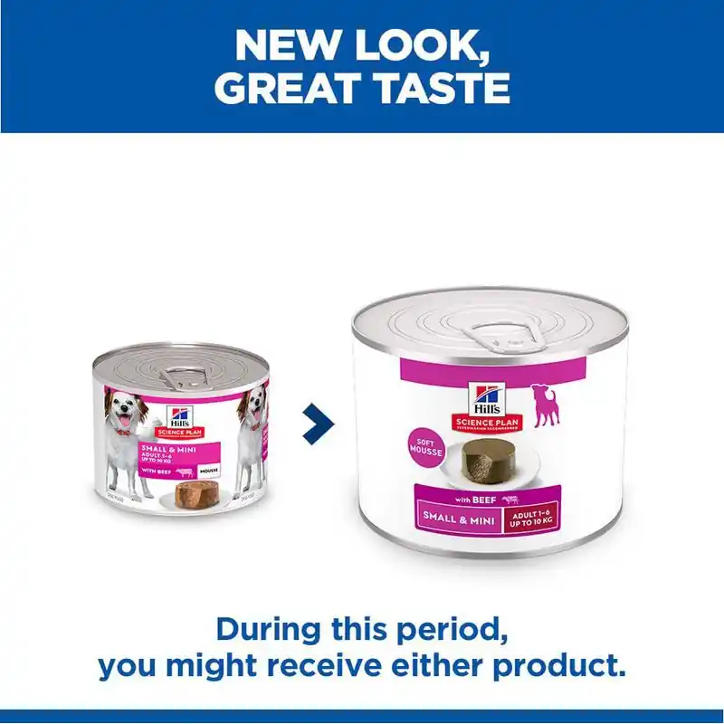 Újdonság Hill‘s Science Plan Adult Small & Mini Mousse
