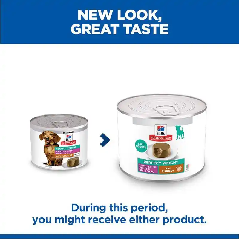 Expressz szállítás Hill‘s Science Plan Perfect Weight Adult Small & Mini Mousse