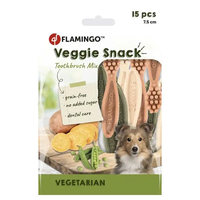 Kihagyhatatlan ajánlat Flamingo Veggie fogkefe mix