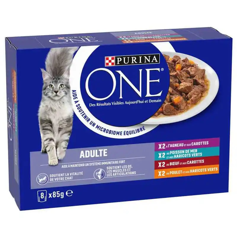 Kiárusítás PURINA ONE Adult vegyes csomag