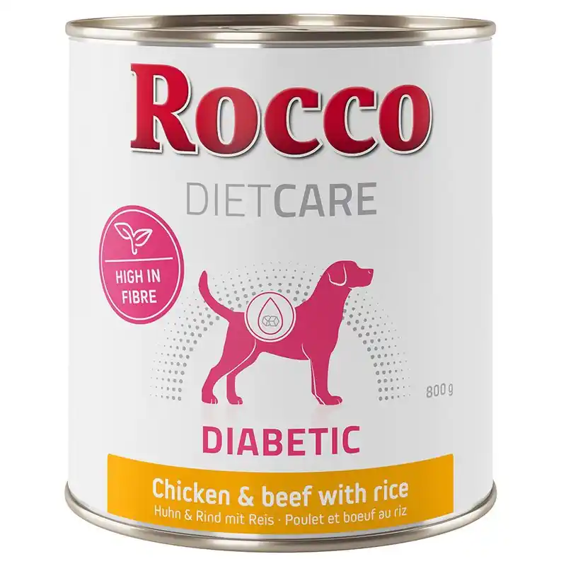 Legkelendőbb Rocco Diet Care Diabetic csirke, marha & rizs 800 g