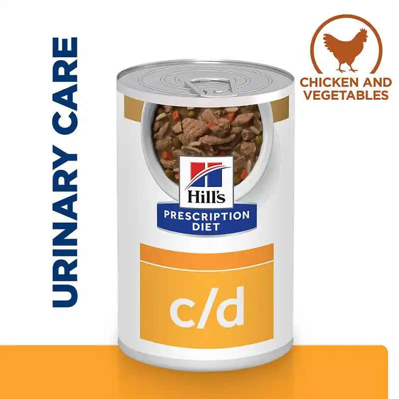 Akció Hill‘s Prescription Diet c/d Multicare Urinary Care csirke kutyatáp