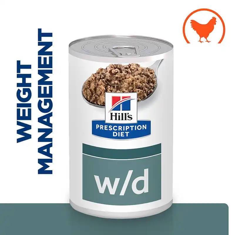 Ne maradj le Hill‘s Prescription Diet w/d Diabetes Care csirke kutyatáp