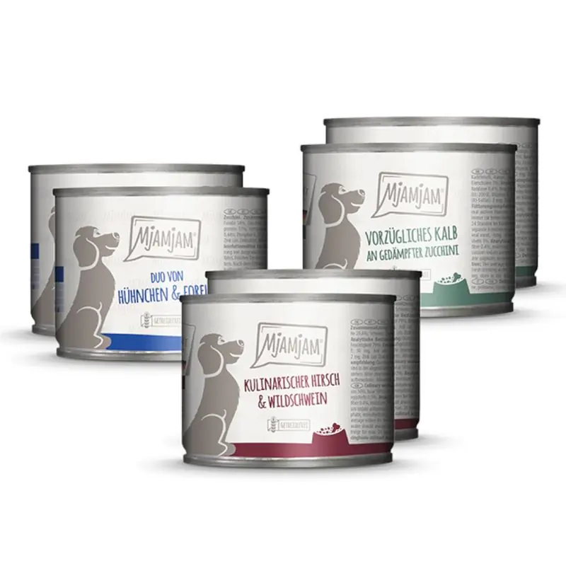 Újdonság MjAMjAM Adult Dog 6 x 200 g