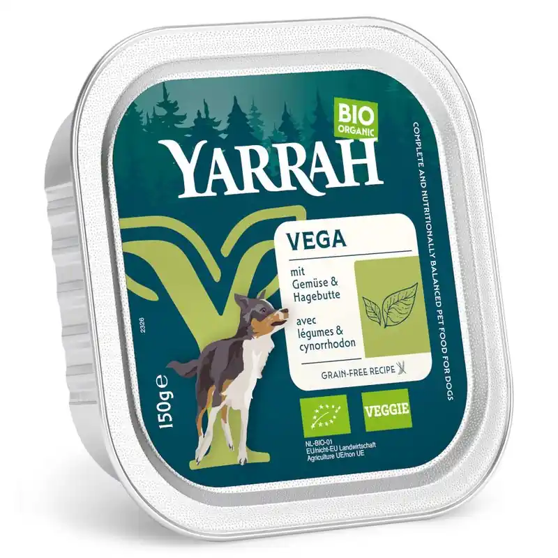Yarrah Bio Vega bio csipkebogyóval 12 x 150 g Árengedmény