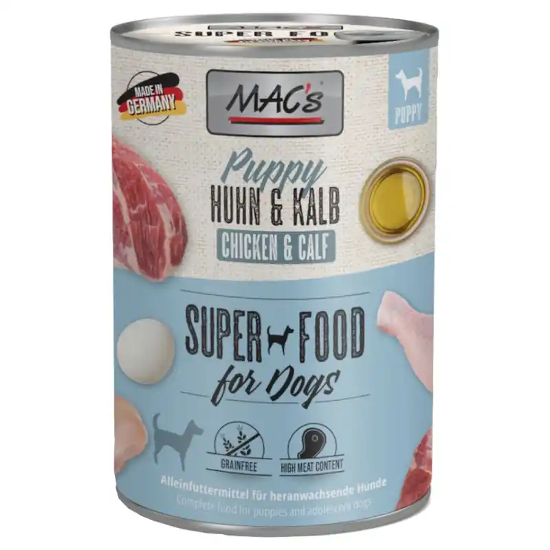 Olcsó MAC‘s Puppy Superfood 6 x 400 g