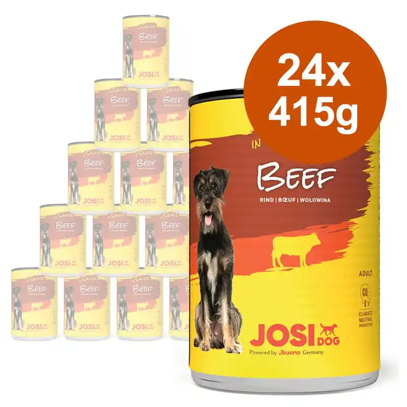 Akció JosiDog nedvestáp szószban gazdaságos csomag 24 x 415 g