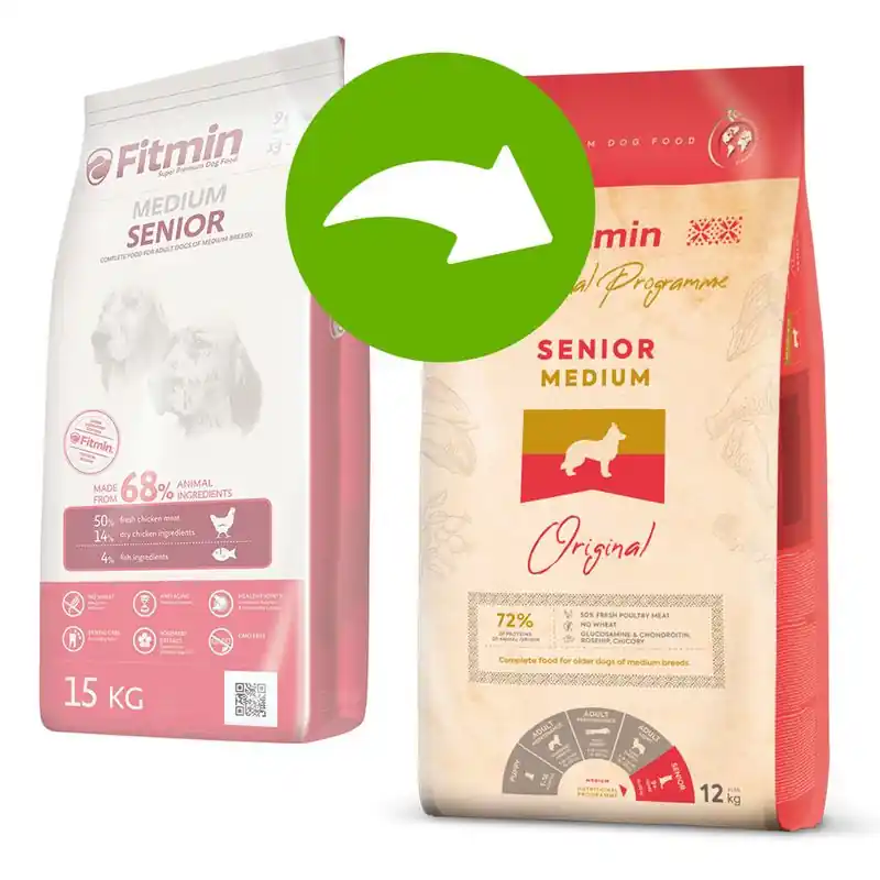 Fitmin Dog Program Medium Senior Azonnali szállítás
