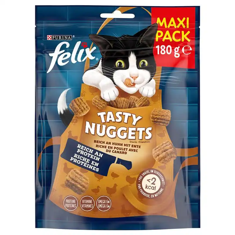 Felix Tasty Nuggets csirke & kacsa Prémium