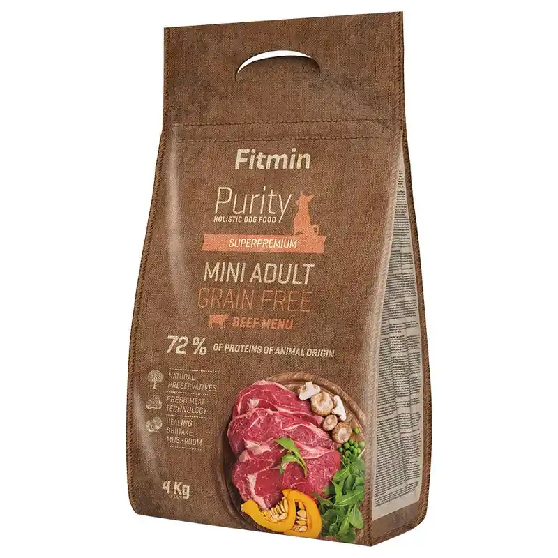 Kedvezményes ár Fitmin Dog Purity Adult Mini marha (gabonamentes)