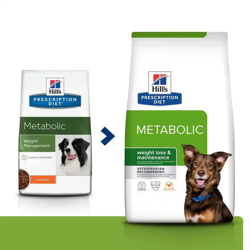 Népszerű Hill‘s Prescription Diet Metabolic Weight Management csirke kutyatáp