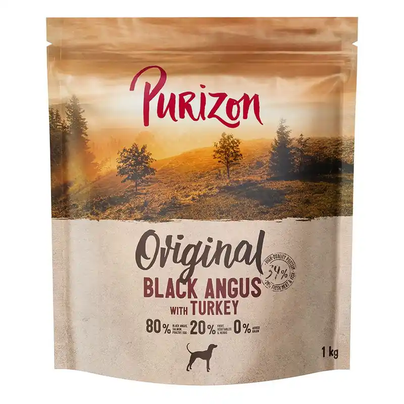 Vedd meg online Purizon Adult Black-Angus-marha & pulyka - gabonamentes