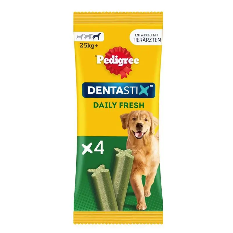 Pedigree Dentastix Fresh mindennapi frissesség nagy testű kutyáknak (> 25 kg) Nézd meg most