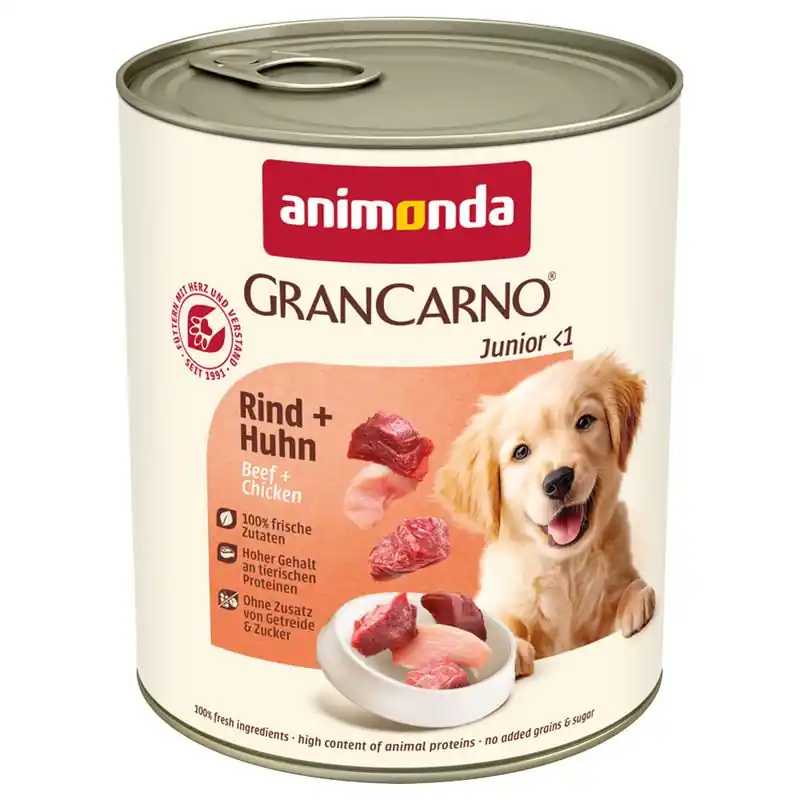Akciós ár animonda GranCarno Original Junior 6 x 800 g