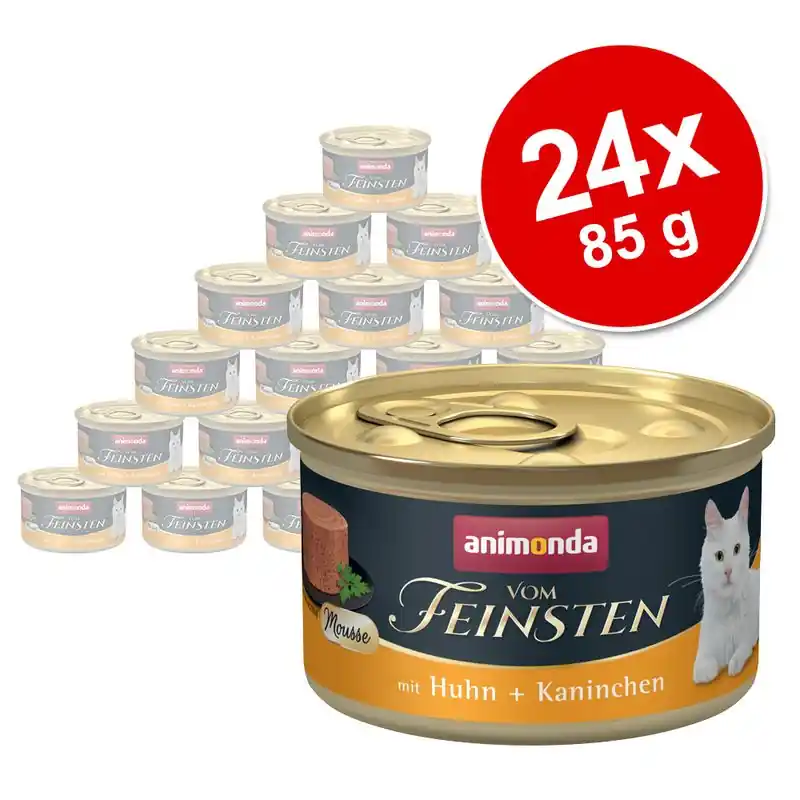 animonda Vom Feinsten Adult gazdaságos csomag 24 x 85 g Különleges ajánlat