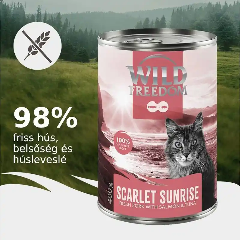 Wild Freedom Adult "Red" gazdaságos csomag 12 x 400 g Árcsökkenés