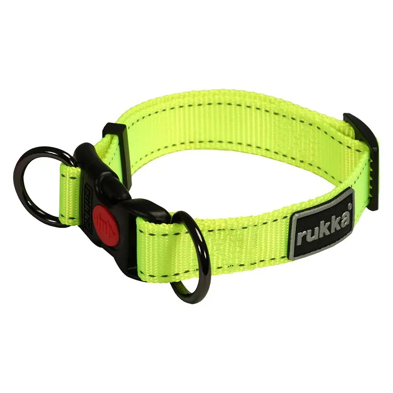 Szezonális akció Rukka® Bliss Neon nyakörv, sárga