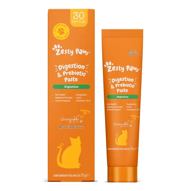 Zesty Paws Cat Digestion paszta Vásárlói kedvenc
