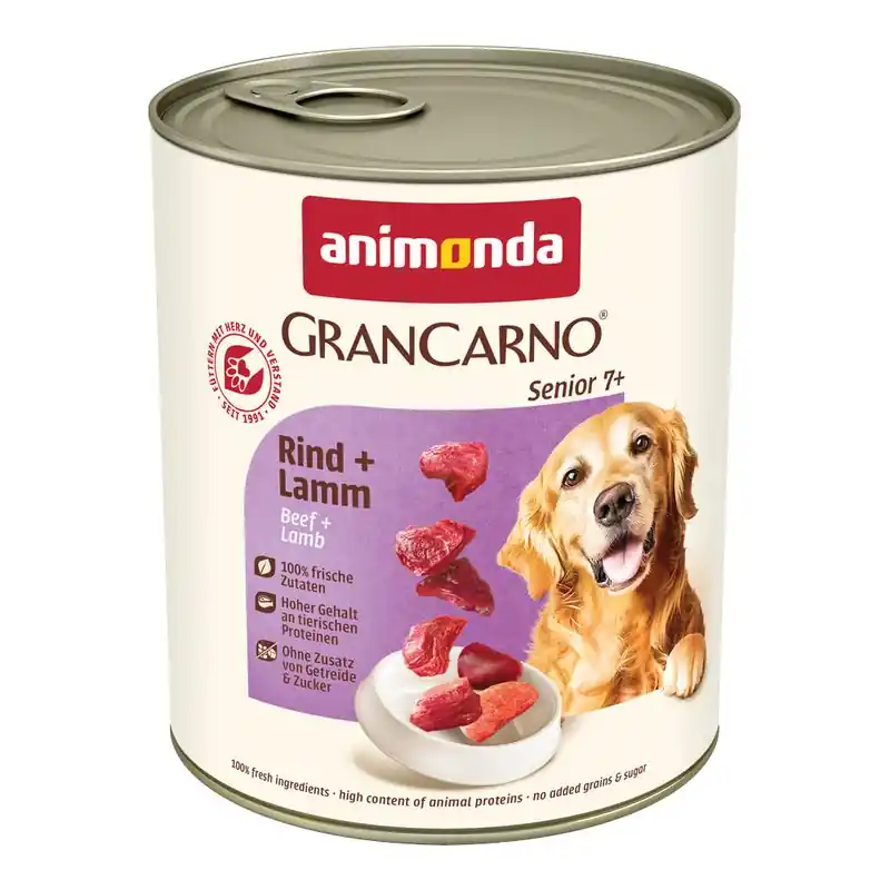Vásárlói kedvenc animonda GranCarno Original Senior marha & bárány 800 g