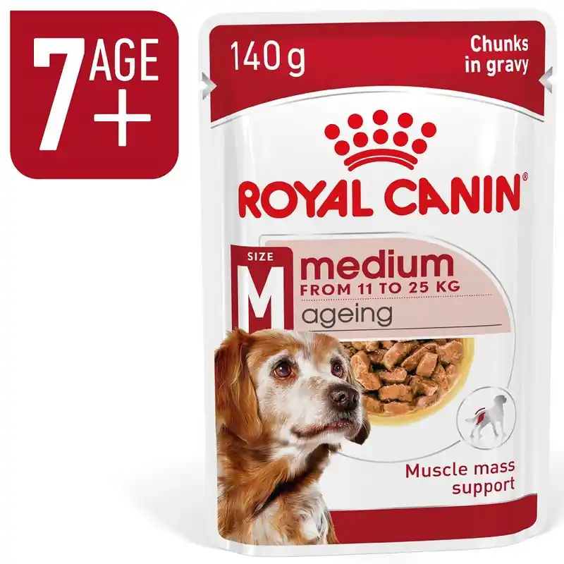 Royal Canin Medium Ageing szószban Szezonális akció