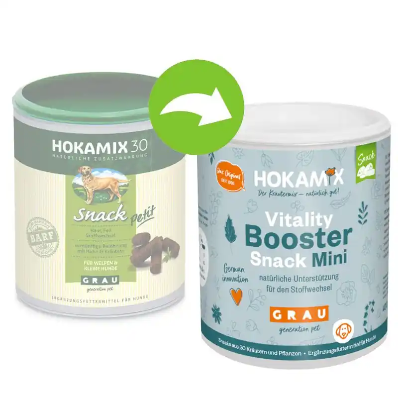 GRAU HOKAMIX Vitality Booster Mini snack Rendeld meg most