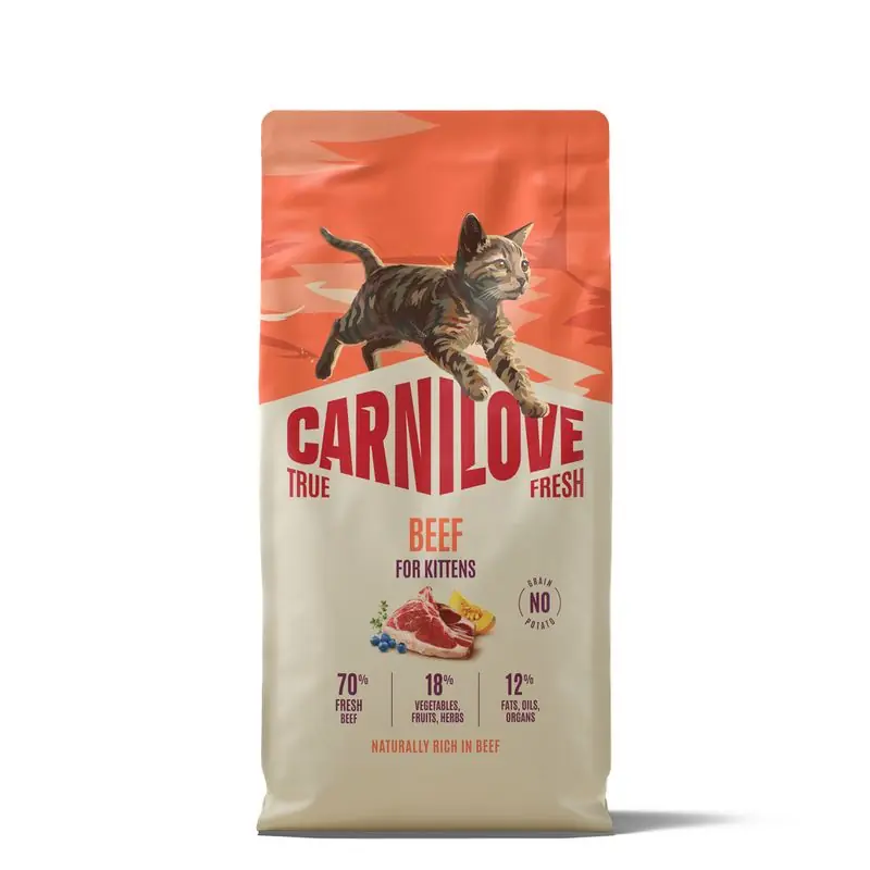 Azonnali szállítás Carnilove True Fresh Kitten marha