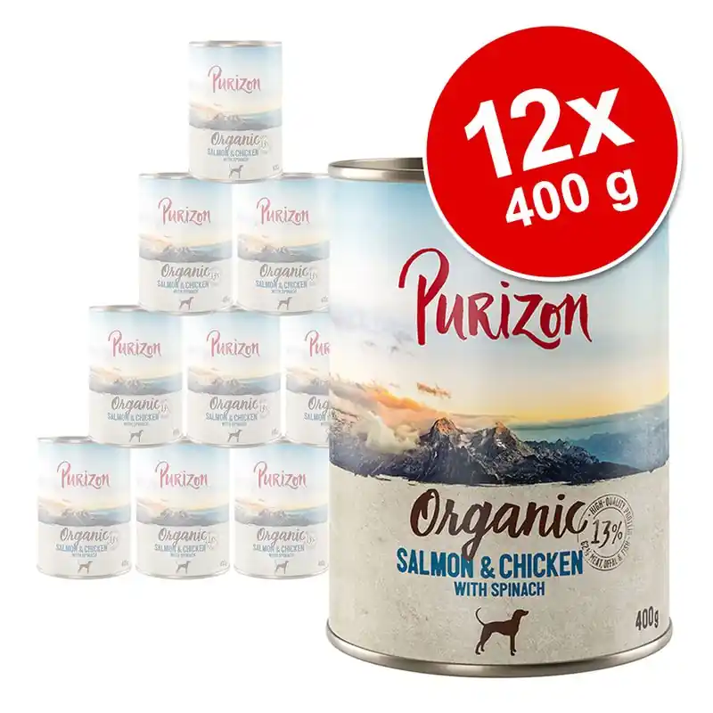 Legjobb ár Purizon Organic gazdaságos csomag 12 x 400 g