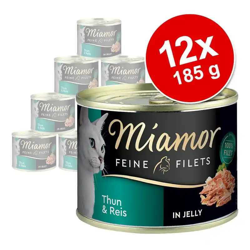 Csak ma Miamor Fine Filets gazdaságos csomag 12 x 185 g