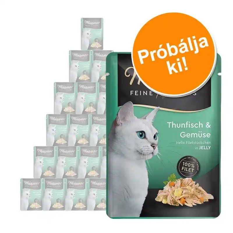 Miamor Feine Filets tasakban próbacsomag 24 x 100 g Népszerű